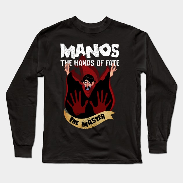 The Master from Manos The Hands of Fate Cult Classic Long Sleeve T-Shirt by Wardellb